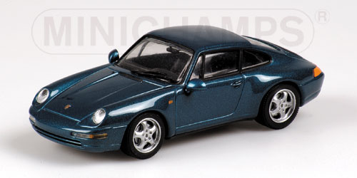 PORSCHE 911 – 1993 – TURQUOISE 1:43 model