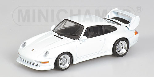 PORSCHE 911 RS – 1995 – WHITE – ‘WITH WHITE WHEEL CENTERS’ 1:43 model