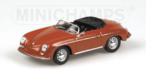 PORSCHE 356 A SPEEDSTER – 1956 – TERRACOTTA 1:43 model