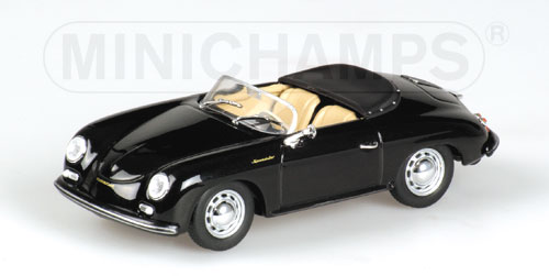 PORSCHE 356 A SPEEDSTER – 1956 – BLACK 1:43 model
