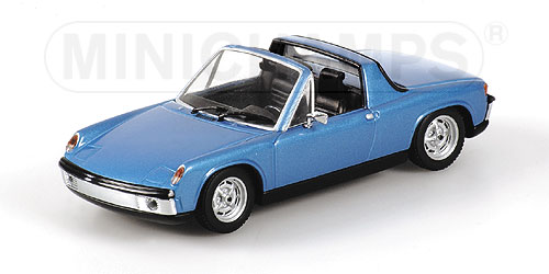 PORSCHE 914/4 – 1973 – BLUE METALLIC 1:43 model