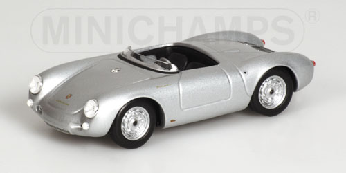 PORSCHE 550 SPYDER – 1955 – SILVER 1:43 model