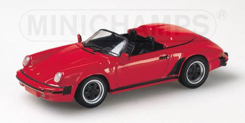 PORSCHE 911 SPEEDSTER – 1988 – RED 1:43 model