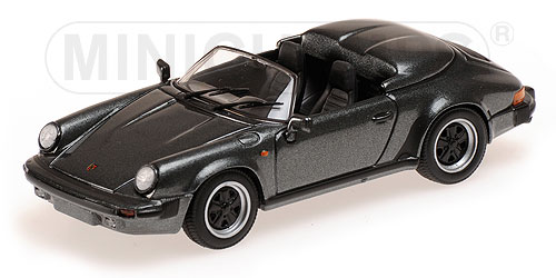 PORSCHE 911 SPEEDSTER – 1988 – GREY METALLIC L.E. 1008 pcs. 1:43 model