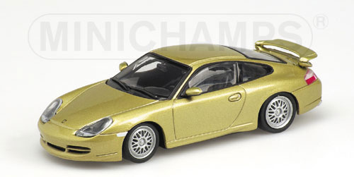 PORSCHE 911 GT3 – 1999 – GOLD 1:43 model