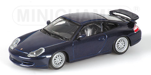 PORSCHE 911 GT3 – 1999 – BLUE METALLIC 1:43 model