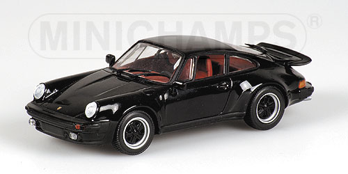 PORSCHE 911 TURBO – 1977 – BLACK 1:43 model