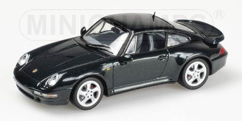 PORSCHE 911 TURBO – 1995 – FIR GREEN METALLIC 1:43 model