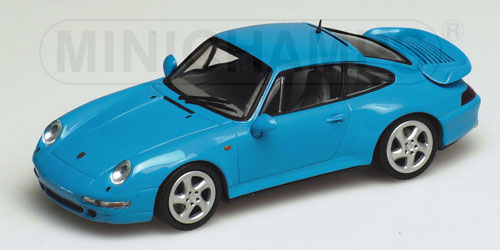 PORSCHE 911 TURBO – 1995 – RIVIERA BLUE 1:43 model