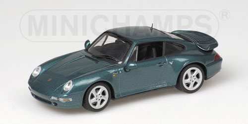 PORSCHE 911 TURBO – 1995 – TURQUOISE 1:43 model