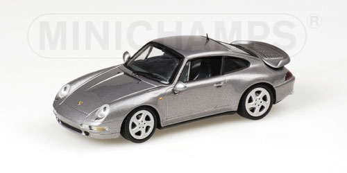 PORSCHE 911 TURBO – 1995 – GREY METALLIC 1:43 model