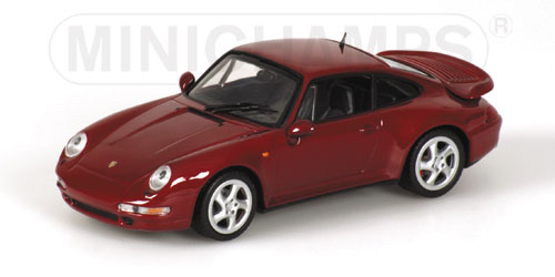 PORSCHE 911 TURBO – 1995 – RED METALLIC 1:43 model
