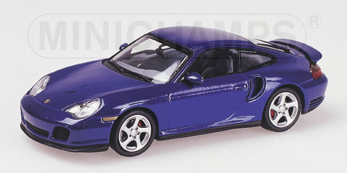 PORSCHE 911 TURBO – 2000 – BLUE METALLIC L.E. 2016 pcs. 1:43 model