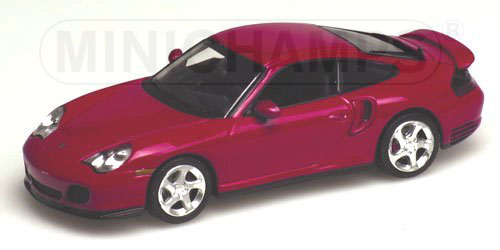 PORSCHE 911 TURBO – 2000 – RED 1:43 model