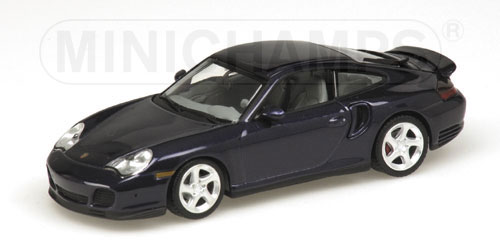 PORSCHE 911 TURBO – 2000 – PURPLE METALLIC 1:43 model