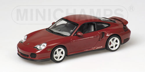 PORSCHE 911 TURBO – 2000 – RED 1:43 model
