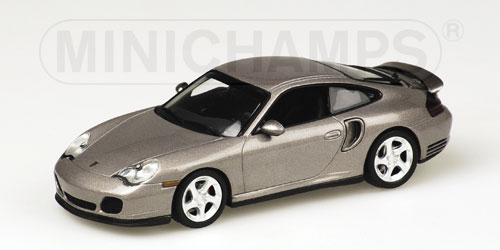 PORSCHE 911 TURBO – 2000 – GREY METALLIC 1:43 model
