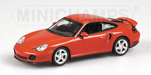 PORSCHE 911 TURBO – 2000 – ORANGE METALLIC L.E. 2544 pcs. 1:43 model