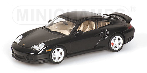 PORSCHE 911 TURBO – 2000 – BLACK 1:43 model