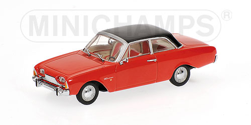 FORD TAUNUS – 1960 – RED/BLACK L.E. 750 pcs. 1:43 model