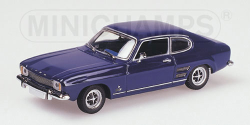 FORD CAPRI I – 1969 – BLUE METALLIC 1:43 model