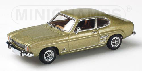 FORD CAPRI I – 1969 – LIGHT GREEN METALLIC 1:43 model