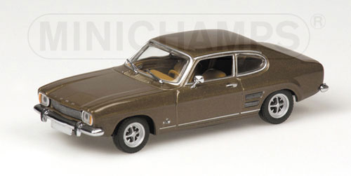 FORD CAPRI I – 1969 – BROWN METALLIC 1:43 model