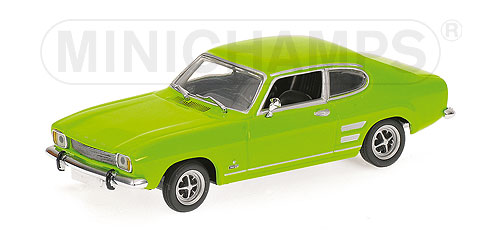 FORD CAPRI I – 1969 – GREEN L.E. 1056 pcs. 1:43 model