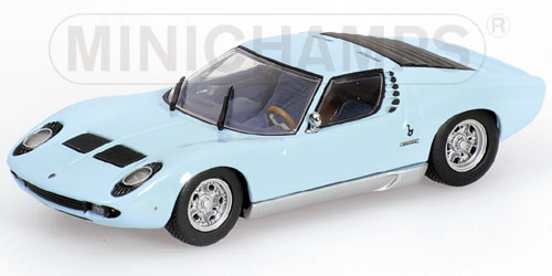 LAMBORGHINI MIURA – 1966 – LIGHT BLUE L.E. 2496 pcs. 1:43 model