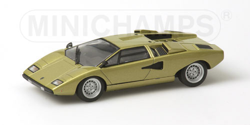 LAMBORGHINI COUNTACH LP400 – 1974 – GOLD 1:43 model