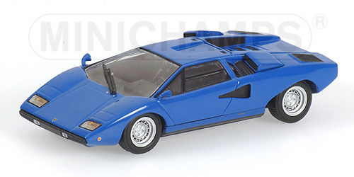 LAMBORGHINI COUNTACH LP400 – 1974 – BLUE L.E. 3600 pcs. 1:43 model