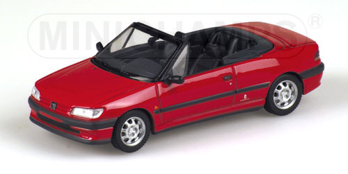 PEUGEOT 306 CABRIOLET – 1995 – RED 1:43 model