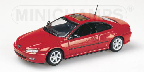 PEUGEOT 406 COUPE – 1997 – RED L.E. 1536 pcs. 1:43 model