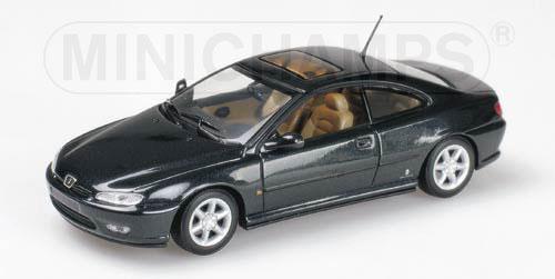 PEUGEOT 406 COUPE – 1997 – COSMOS GREY L.E. 1536 pcs. 1:43 model
