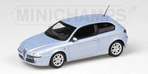 ALFA ROMEO 147 – 2001 – BLUE METALLIC 1:43 model