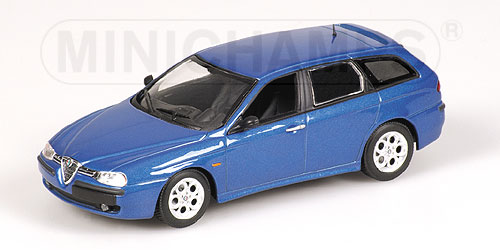 ALFA ROMEO 156 SPORTWAGON – 2001 – BLUE METALLIC 1:43 model