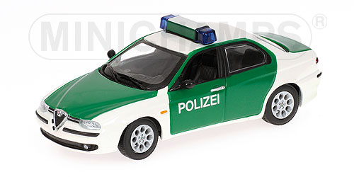 ALFA ROMEO 156 – 1997 – ‘POLIZEI’ L.E. 1632 pcs. 1:43 model