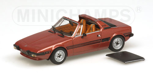 FIAT X1/9 – 1972 – RED METALLIC 1:43 model