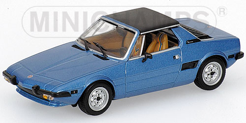FIAT X1/9 – 1974 – BLUE METALLIC L.E. 1008 pcs. 1:43 model