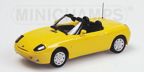 FIAT BARCHETTA – 1996 – YELLOW 1:43 model