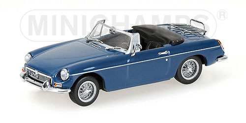 MG B CABRIOLET – 1968 – BLUE L.E. 1008 pcs. 1:43 model