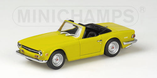 TRIUMPH TR6 – 1968 – YELLOW 1:43 model
