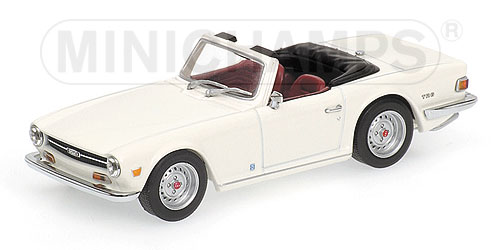 TRIUMPH TR6 – 1968 – WHITE L.E. 1440 pcs. 1:43 model