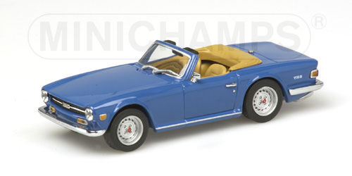 TRIUMPH TR6 – 1968 – BLUE L.E. 999 pcs. 1:43 model