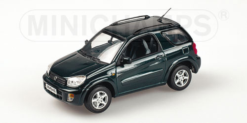 TOYOTA RAV 4 – 2000 – GREEN METALLIC 1:43 model