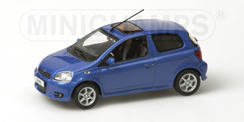 TOYOTA YARIS TS – 2001 – BLUE METALLIC 1:43 model