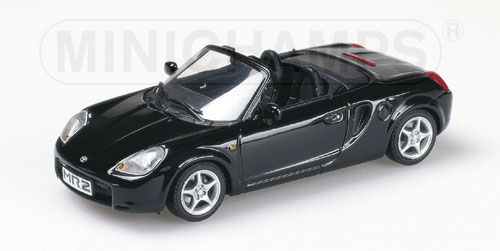 TOYOTA MR 2 CABRIOLET – 2000 – BLACK 1:43 model