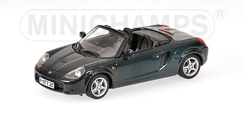 TOYOTA MR 2 CABRIOLET – 2000 – GREEN L.E. 744 pcs. 1:43 model