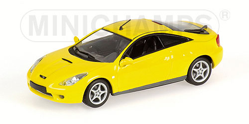 TOYOTA CELICA – 2000 – YELLOW L.E. 1008 pcs. 1:43 model