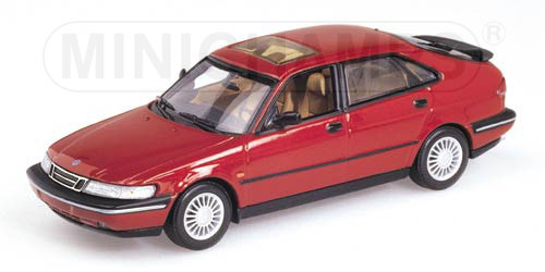 SAAB 900 SALOON – 1995 – AUBERGINE 1:43 model